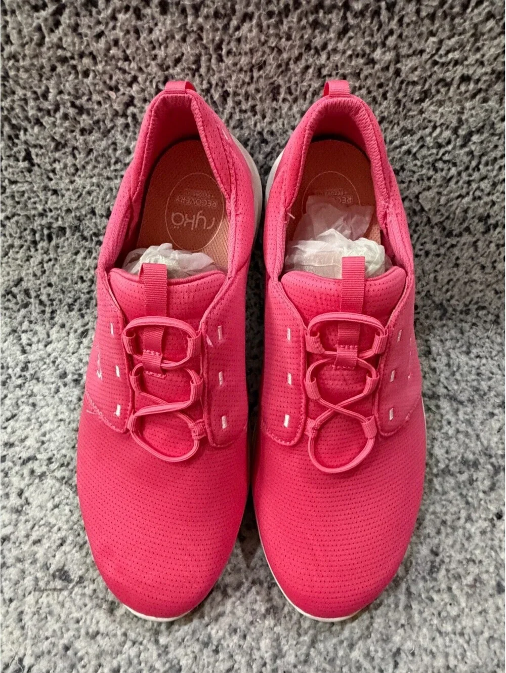 Ryka Women's Renew Slip On Walking Sneaker Hot Pink Size 11W Wide NWOB